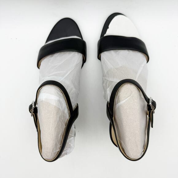 Naturalizer Womens Bristol Wedge Dress Sandals US 6 M EU 36 Black NIB - Picture 9 of 11